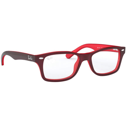 Ray-Ban Unisex Eyeglasses - Red Rectangular Full-Rim Frame | RAYBAN 0RY1531 3592 ,