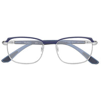 Ray Ban Unisex Eyeglasses - Silver Top Blue Frame | 6420 2978 52 ,