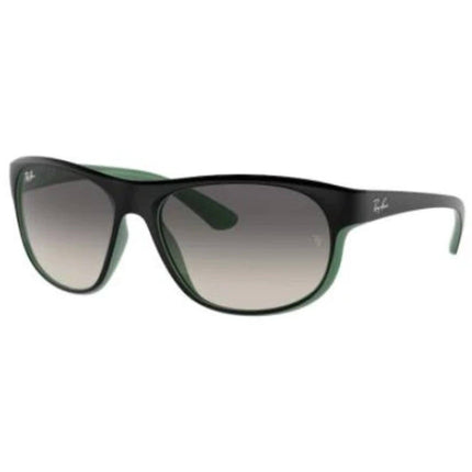 Ray Ban Unisex Sunglasses - Full Rim Matte Black Nylon Cat Eye Frame | RB4351 65681159 ,