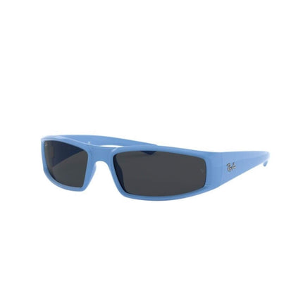 Ray-Ban Unisex Sunglasses - Grey Lens Light Blue Frame | RAY BAN 0RB4335 64908758 ,