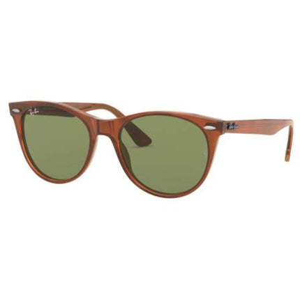 Ray Ban Unisex Sunglasses - Havana Transparent Oval Frame | RAY BAN 0RB2185 1.29E+59 ,