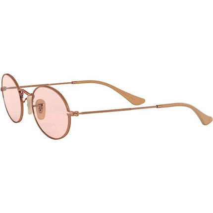 Ray-Ban Unisex Sunglasses - Light Pink Lens Copper Frame | RAY BAN 0RB3547N 91310X51 ,