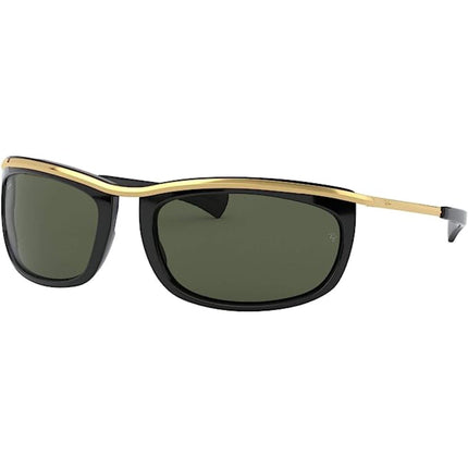 Ray-Ban Unisex Sunglasses - Olympian I Rectangular Frame | RAY BAN 0RB2319 954/5762 ,