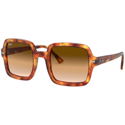 Ray Ban Women's Sunglasses - Brown Gradient Lens Red Havana Frame | ORB2188 130051 53 ,