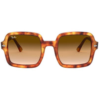 Ray Ban Women's Sunglasses - Brown Gradient Lens Red Havana Frame | ORB2188 130051 53 ,
