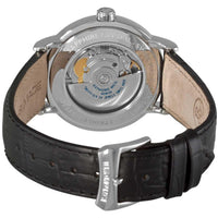 Raymond Weil Men's Automatic Watch - Maestro Silver Dial Black Strap | 2837-STC-00659 ,