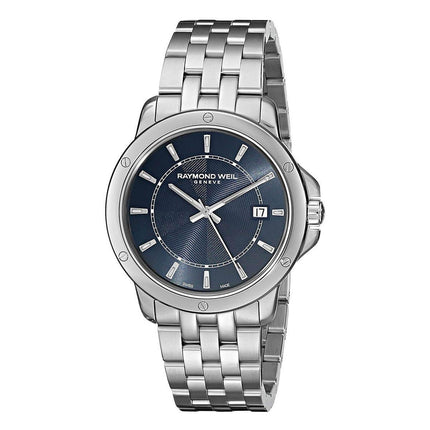 Raymond Weil Men's Bracelet Watch - Tango Blue Dial Steel | 5591-ST-50001 ,