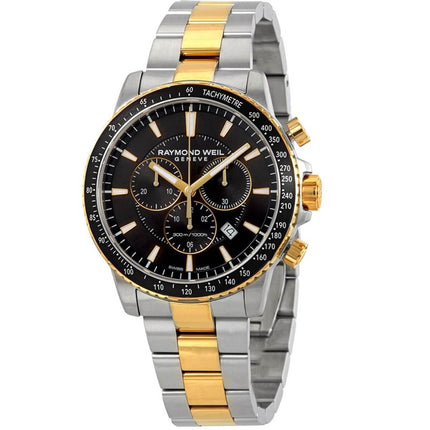 Raymond Weil Men's Chronograph Watch - Tango 300 Two Tone Bracelet | 8570-SP1-20001 ,