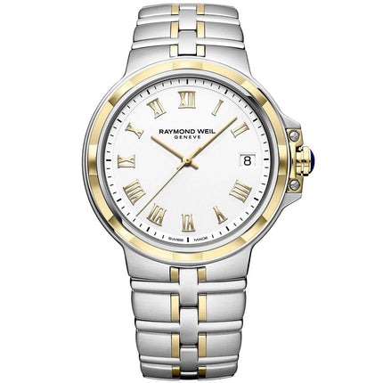 Raymond Weil Men's Quartz Watch - Parsifal Two Tone Steel Bracelet | 5580-STP-00308 ,