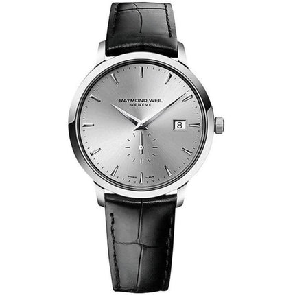 Raymond Weil Men's Watch - Toccata Silver Tone Dial Black Strap | 5484-STC-65001 ,