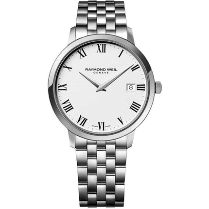 Raymond Weil Men's Watch - Toccata White Dial Silver Tone Bracelet | 5588-ST-00300 ,