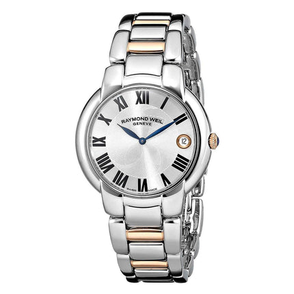 Raymond Weil Women's Bracelet Watch - Jasmine Silver Dial Two Tone | 5235-S5-01659 ,