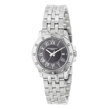 Raymond Weil Women's Bracelet Watch - Tango Grey Dial Stainless Steel | 5399-ST-00608 ,