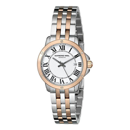 Raymond Weil Women's Bracelet Watch - Tango Silver Dial Two Tone | 5391-SP5-00300 ,