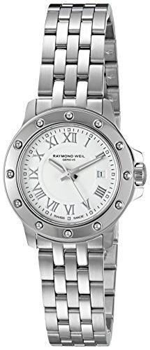 Raymond Weil Women's Bracelet Watch - Tango White Dial Steel | 5399-ST-00308 ,