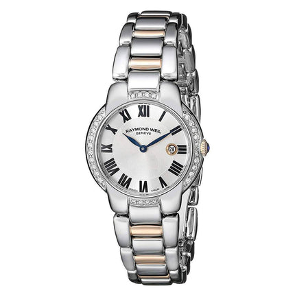 Raymond Weil Women's Diamond Watch - Jasmine Silver Dial Date | 5229-S5S-01659 ,