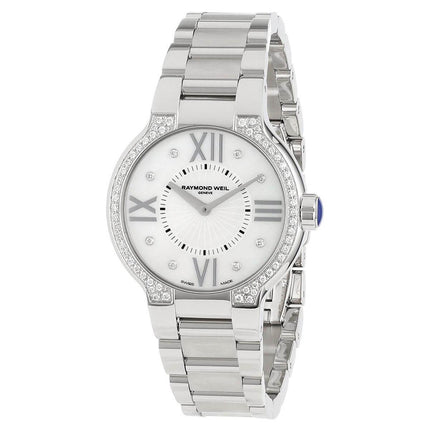 Raymond Weil Women's Diamond Watch - Noemia MOP Dial | 5932-STS-00995 ,