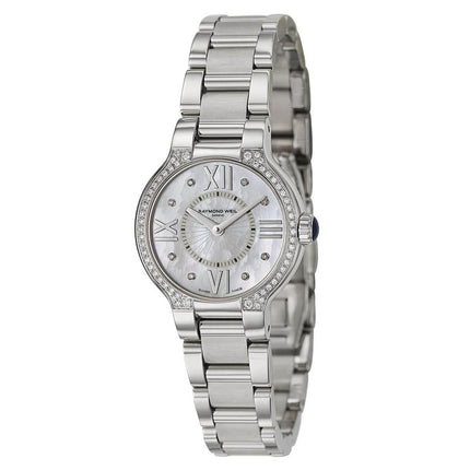 Raymond Weil Women's Diamond Watch - Noemia MOP Dial Stainless Steel | 5927-STS-00995 ,