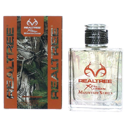 Realtree Mountain Series by Realtree, 3.4 oz Eau De Toilette Spray for Men ,