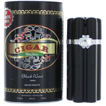 Remy Latour Men's Eau De Toilette Spray - Cigar Black Wood, 3.3 oz ,