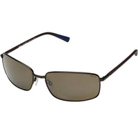 Revo Men's Sunglasses - Brown Small Rectangle Stainless Steel Frame | 1079 02 BR ,