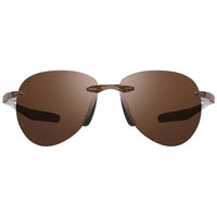 Revo Men's Sunglasses - Descend A Crystal Brown Lens Rimless Frame | 1169 02 BR ,