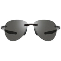 Revo Men's Sunglasses - Descend A Graphite Lens Black Rimless Frame | 1169 01 GY ,