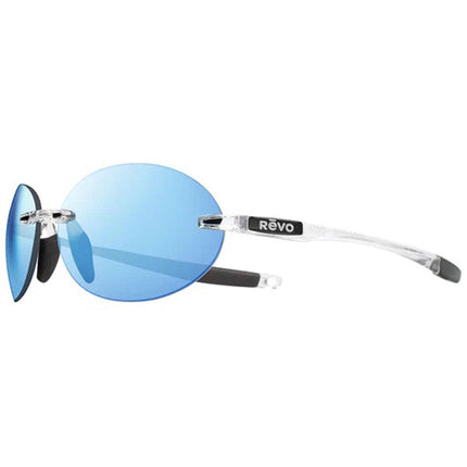 Revo Men's Sunglasses - Descend O Blue Water Polarized Lens Acetate Frame | 1168 09 BL ,