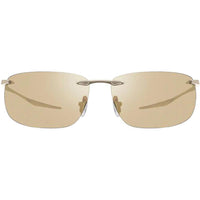 Revo Men's Sunglasses - Descend Z Shiny Gold Rimless Frame Champagne Lens | 1170 04 CH ,