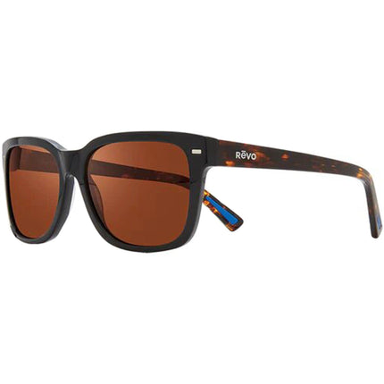 Revo Men's Sunglasses - Taylor Polarized Black Acetate Frame Full Rim | 1104 01 GO ,