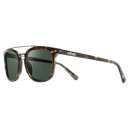 Revo Unisex Sunglasses - Atlas Smoky Green Lens Tortoise-Gold Frame | 1179 12 SG50 ,