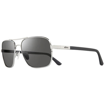 Revo Unisex Sunglasses - Freeman Graphite Lens Lightweight Metal Frame | 1012 03 GY ,