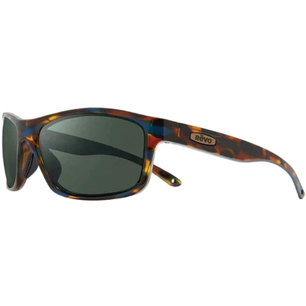 Revo Unisex Sunglasses - Harness G Tortoise Blue Frame Glass Lens | 1175 22 SG50 ,