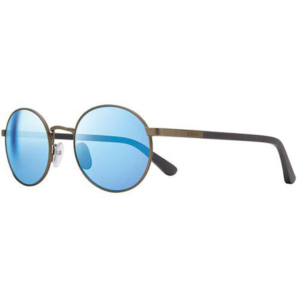 Revo Unisex Sunglasses - Riley Matte Gunmetal Frame Polycarbonate Lens | 1143 00 BL ,