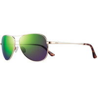 Revo Women's Sunglasses - Gold Aviator Shape Stainless Steel Frame | 1014 04 GN ,