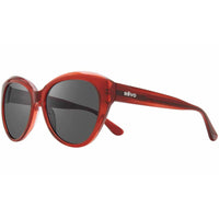 Revo Women's Sunglasses - Rose Red Acetate Frame Graphite Lens Full Rim | 1136 06 GY ,