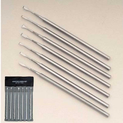 Rite Edge Chisel Set - High Quality Sturdy Stainless Steel, 7 Piece | SZ100529 ,
