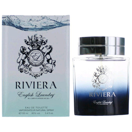 Riviera by English Laundry, 3.4 oz Eau De Toilette Spray for Men ,