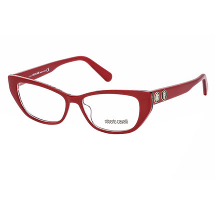 Roberto Cavalli Women's Eyeglasses - Red Cat-Eye Full-Rim Plastic Frame | RC5108 068 ,
