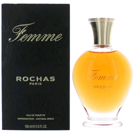 Rochas Women's Eau De Toilette Spray - Femme, 3.4 oz ,