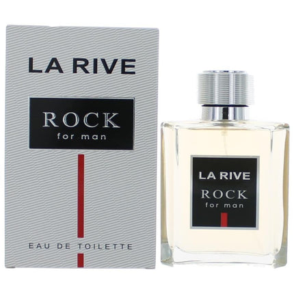 Rock by La Rive, 3.4 oz Eau De Toilette Spray for Men ,