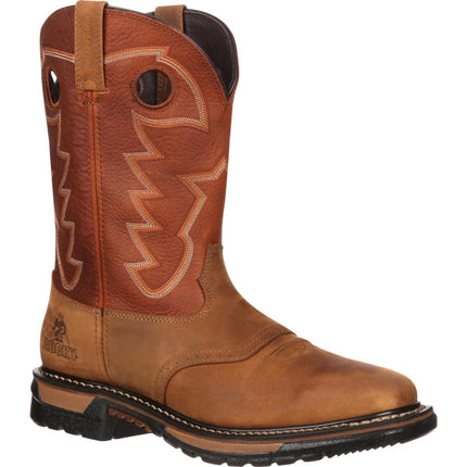 Rocky Men's Boot - Tan and Ochre Leather | RKYW039 ,