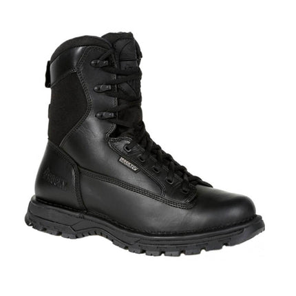 Rocky RKD0067 Men's Portland Black Public Service Boots ,