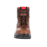 Rocky RKK0257 Men's Rams Horn Work Boots, Dark Brown ,