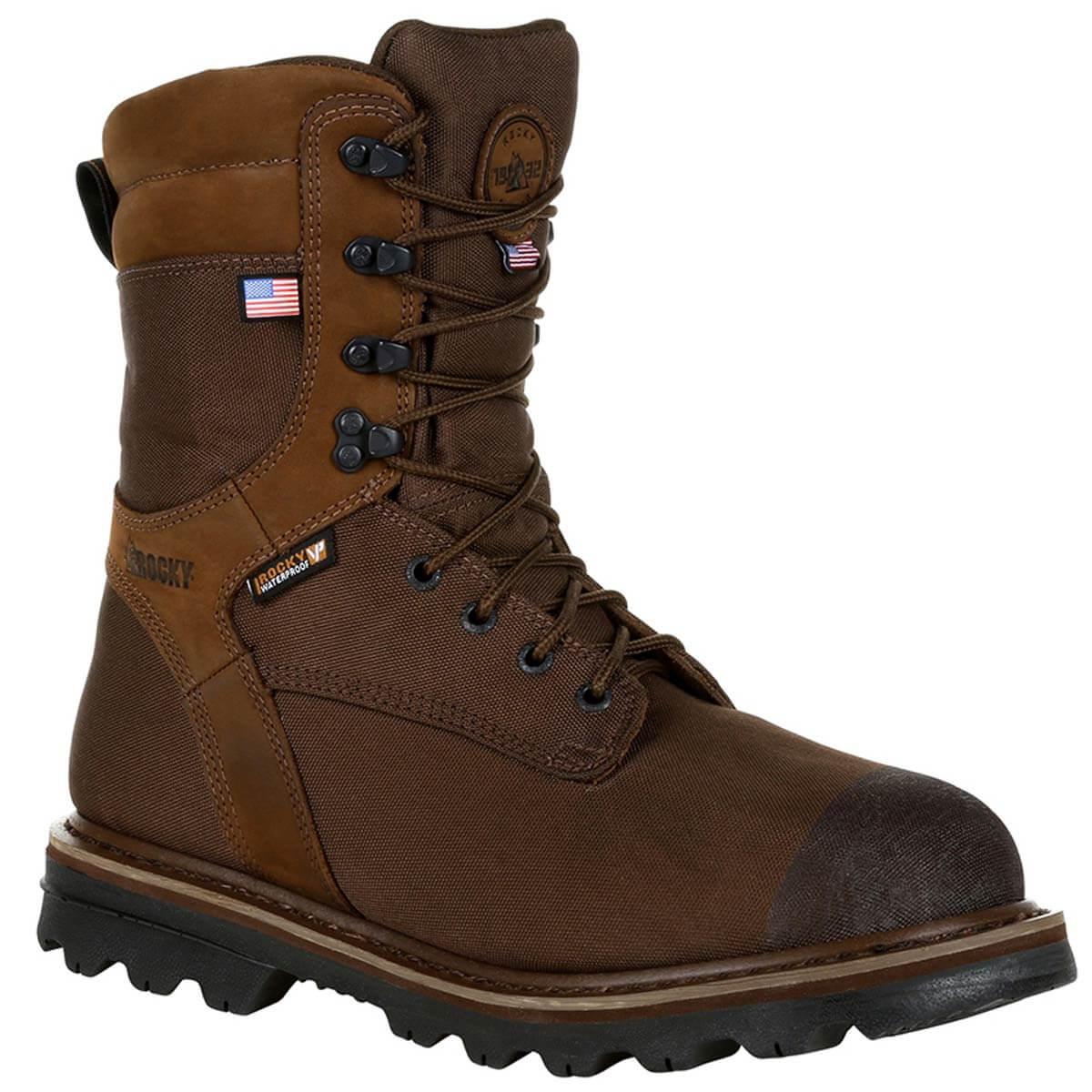 Rocky Men\'s Brown Outdoor Boots 11W Rocky Ranger Waterproof Outdoor Boot – Rocky Boots main image 2