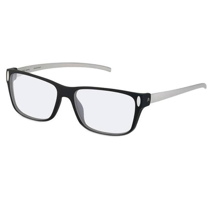 Rodenstock Men's Eyeglasses - Demo Lens Black Frame Rectangular | R8012-A-58-16-155 ,