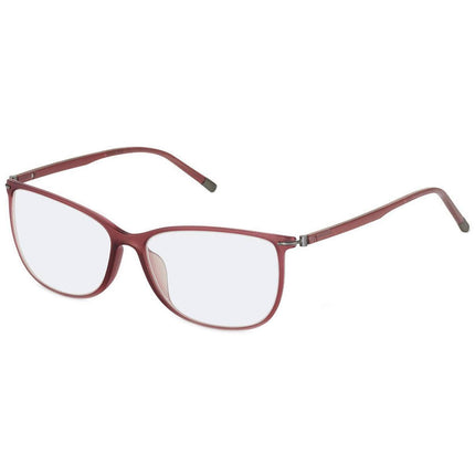 Rodenstock Women's Eyeglasses - Demo Lens Red Frame Cat Eye | R7038-B-54-15-135 ,