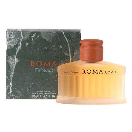 Roma Uomo by Laura Biagiotti, 4.2 oz Eau De Toilette Spray for Men ,