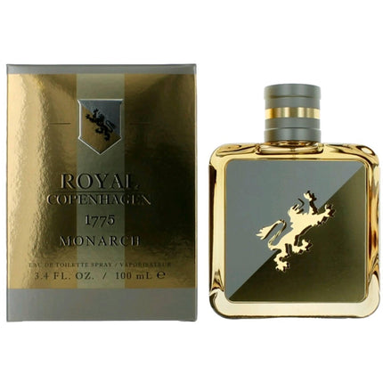 Royal Copenhagen Men's Eau De Toilette Spray - 1775 Monarch, 3.4 oz ,