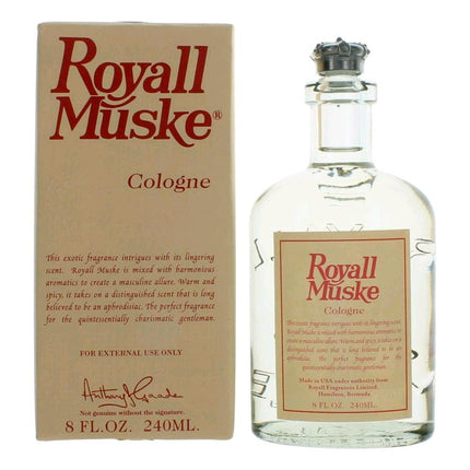 Royall Muske by Royall Fragrances, 8 oz All Purpose Cologne for Men ,
